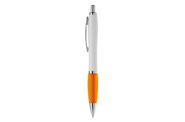 Ball pen Hawaï hardcolour - White / Orange