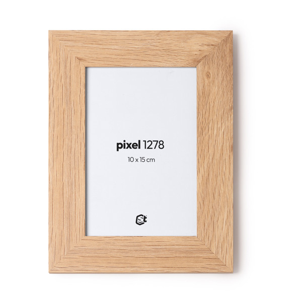 Personalised MDF wood photo frame 10x15 with glass