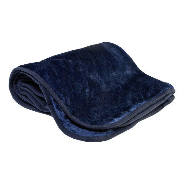 2In1 Travel Blanket And Pillow Napwrap - Dark Blue