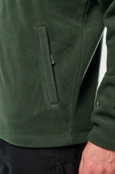 Full Zip Microfleece Jacket - Black / 3XL
