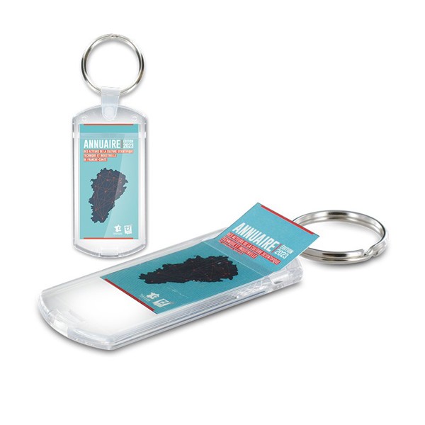 KEY-RING LABEL-HOLDER