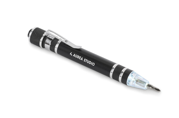 recycled multi tool pen Tubular - Black