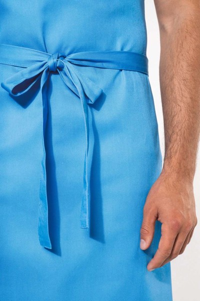 Polycotton Apron Without Pocket - White