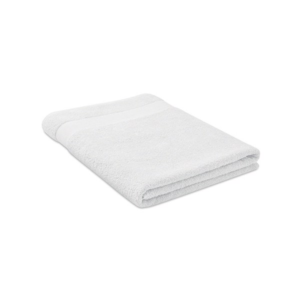 Towel organic cotton 180x100cm Merry - White