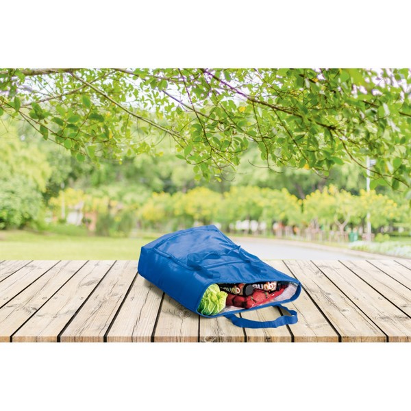 MAYFAIR. Foldable Cooler bag in 210D - Navy Blue