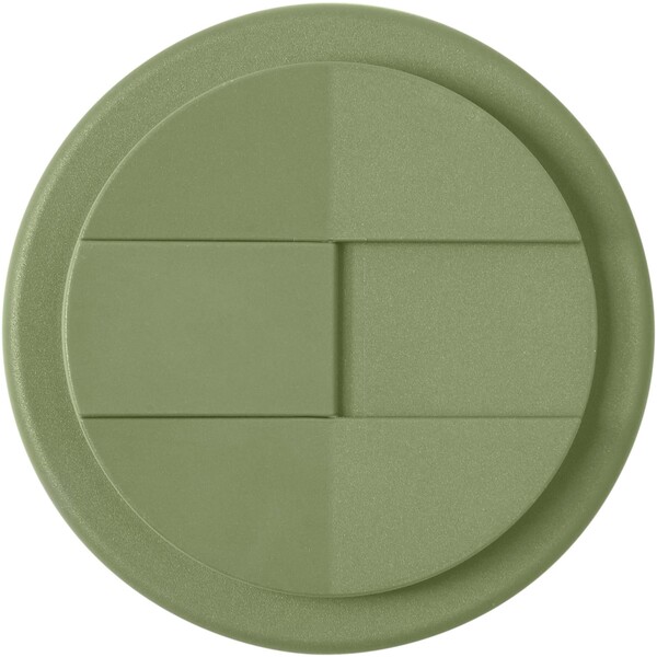 Bicchiere isolato Brite-Americano® POP da 350 ml con coperchio ermetico - Verde melange