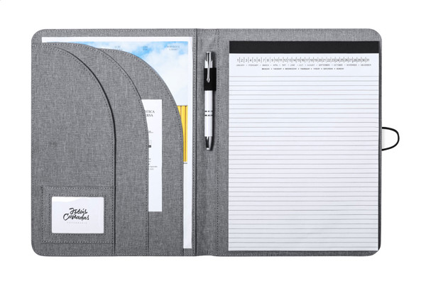 Rpet Document Folder Dennis - Ash Grey