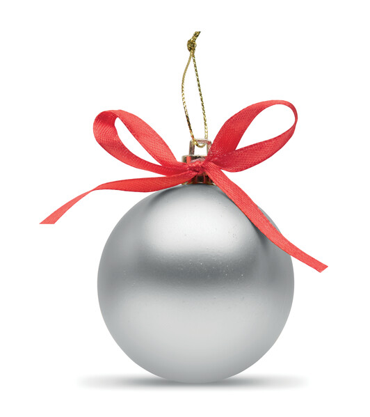 Christmas bauble gift box Belles - Silver