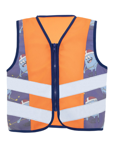 Children's Safety Vest Action - Orange / S