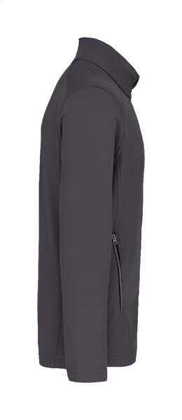 Veste softshell 2 couches KA424 - Gris Foncé / L