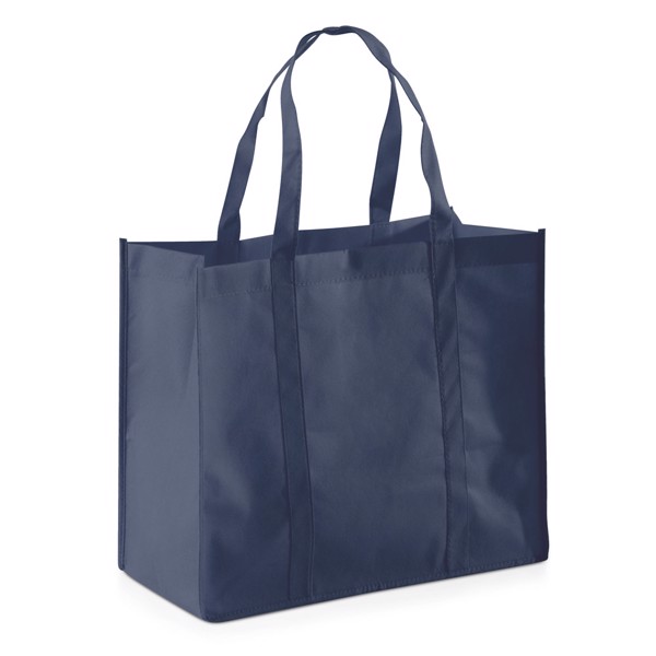 SHOPPER. Non-woven bag (80 g/m²) - Blue