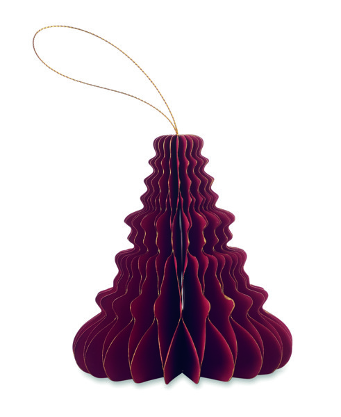 Suspension pour sapin de Noël Harmotree - Rouge