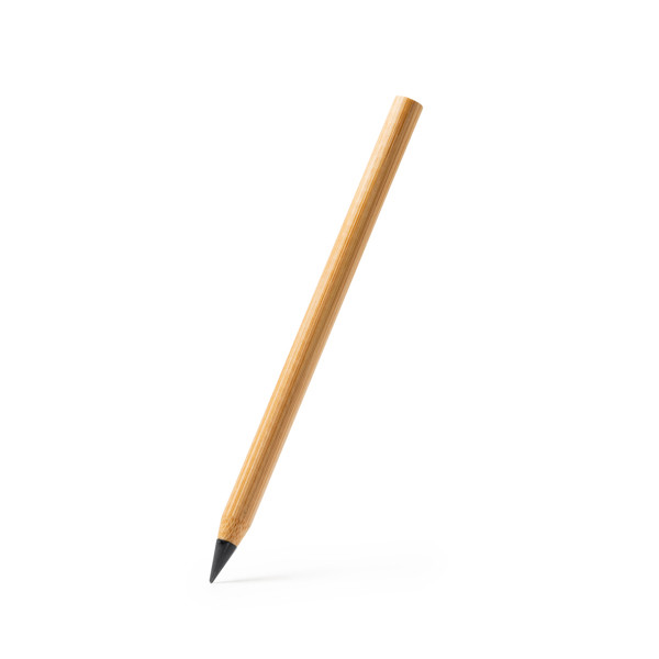 Eternal bamboo pencil with replaceable graphite tip