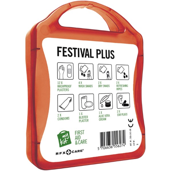 MyKit Festival Plus - Vermelho transparente