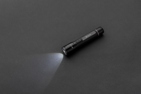 Gear X RCS recycled aluminum USB-rechargeable torch