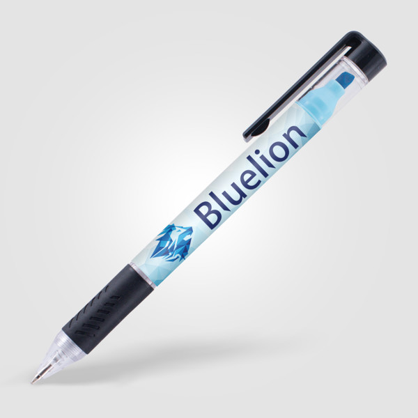 Stylo Bergman - Bleu / Impression 360