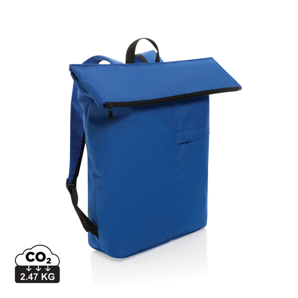 Sac à dos pliable Dillon en rPET AWARE™ - Bleu Royal