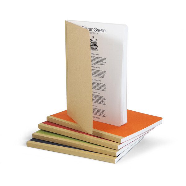 Cahier A5 couv. rigide - beige