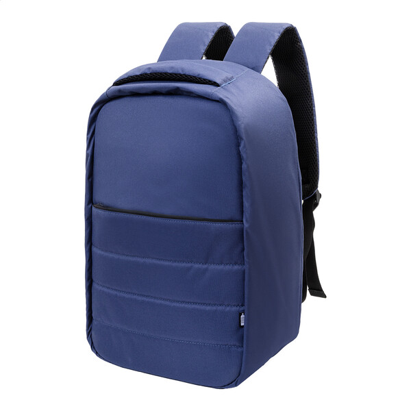Sac à dos en RPET Leland - Bleu Foncé