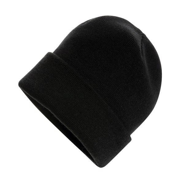 Beanie čepice Impact z Polylana® AWARE™ - Černá