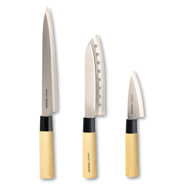 Set 3 couteaux style japonais Taki