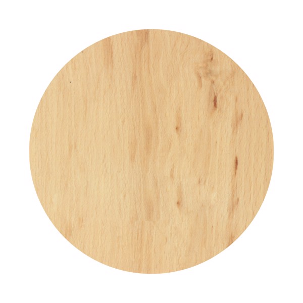 Coaster "Woody" Round
