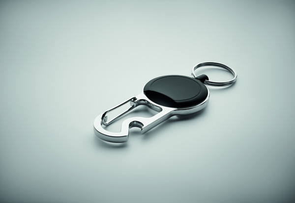 Sissetõmmatav märgihoidja komplekt Pulric - Must