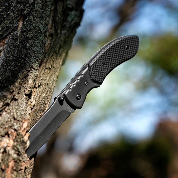 YERGER Taschenmesser im Karbonlook