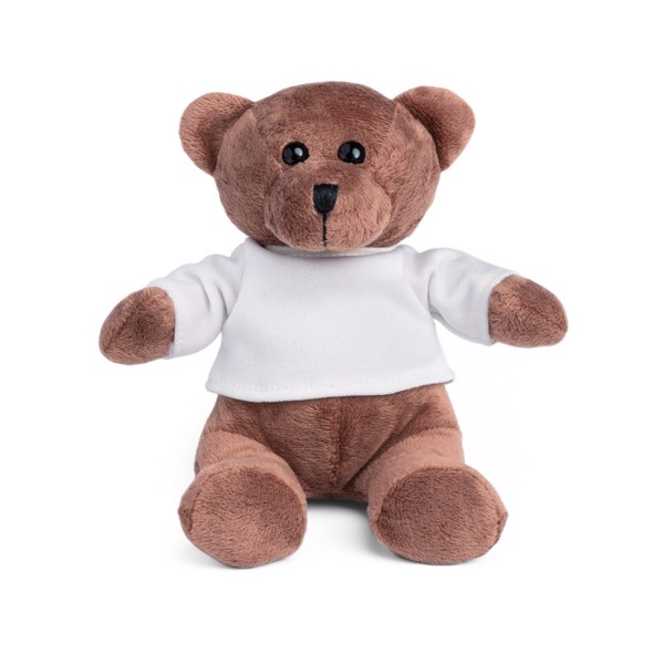 GRIZZLY. Peluche "ours" avec t-shirt