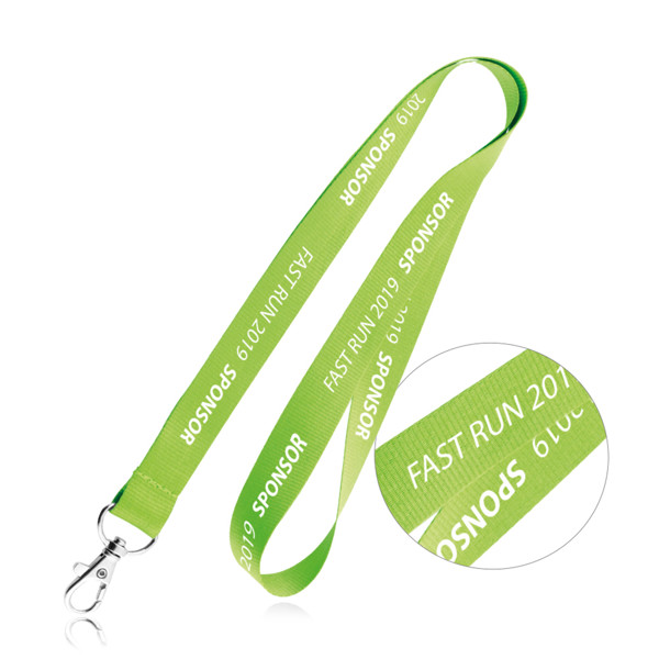 Lanyard En Polyester - Vert Clair / U