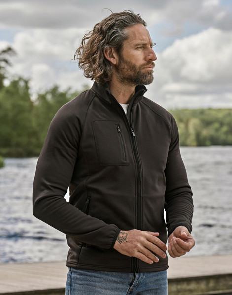 Stretch Fleece - Dark Grey / L