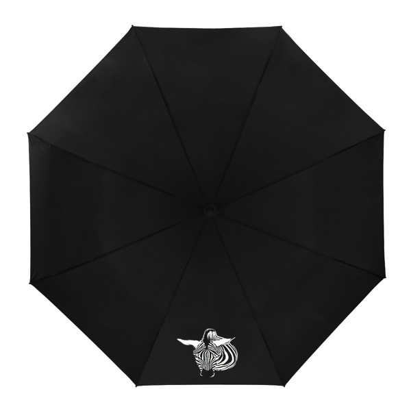 FALCONE - Parapluie avec changement de couleur - Automatique - Impermable au vent -  110 cm - Noir