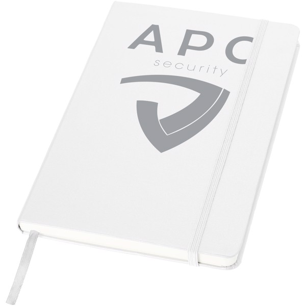 Classic A5 hard cover notebook - White