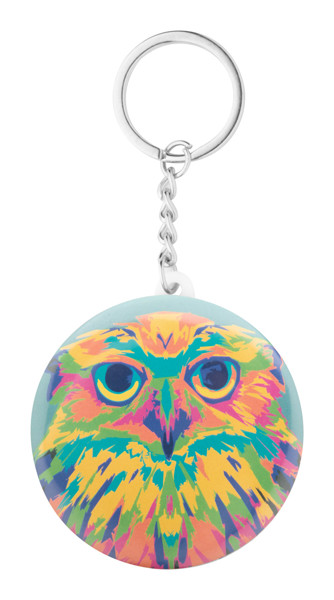 Pin Button Keyring KeyBadge Mini