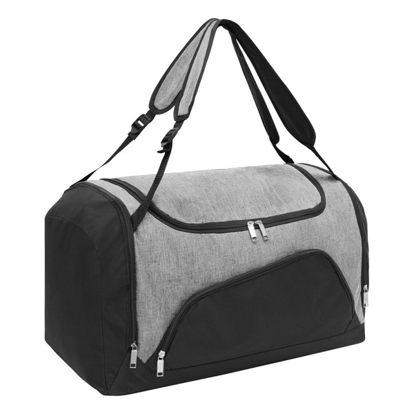 Sporttasche 2 In 1 - Grau / Schwarz