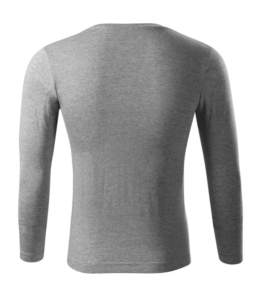 Triko Unisex Piccolio® Progress Ls - Tmavě Šedý Melír / L