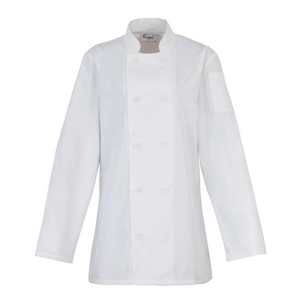 Women's Long Sleeve Chef's Jacket - XS