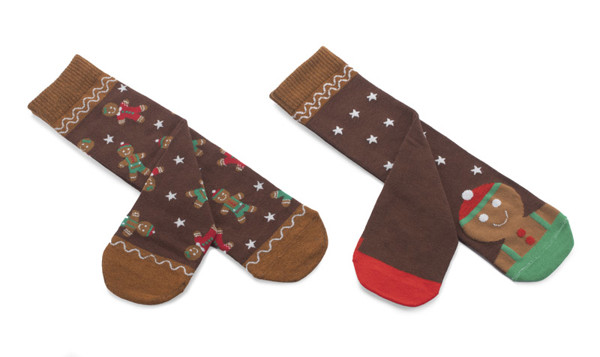 Socks set FELIZ - brown