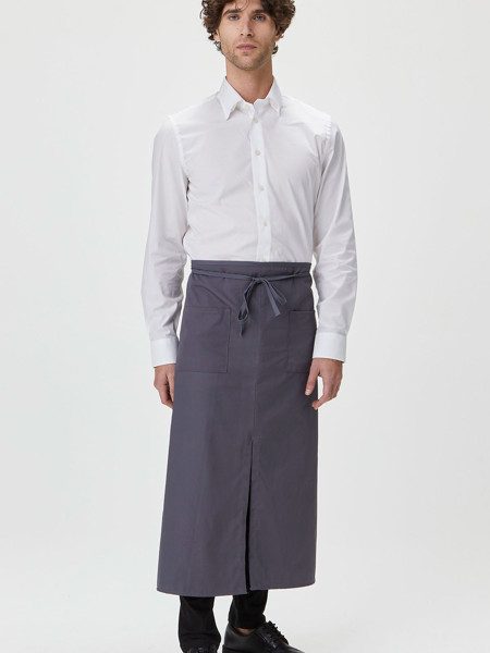 Tablier With Vent - Grey