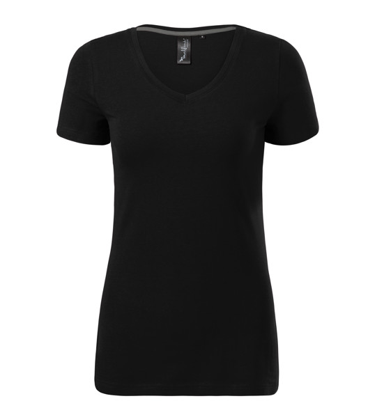 Tričko Dámské Malfini Premium® Action V-Neck - Černá / L