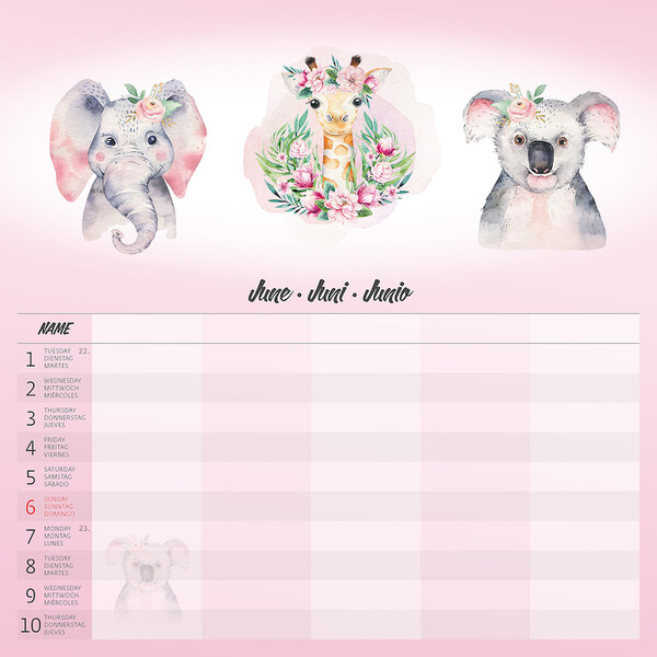 Calendar Family Planner