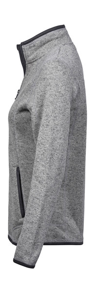 Ladies Outdoor Fleece Jacket - Grey Melange / XL