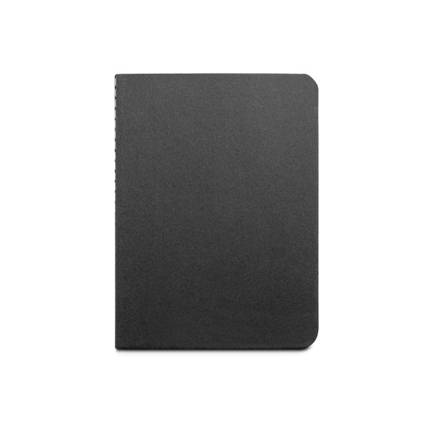 RAYSSE. Bloc-notes B7 avec feuilles lignées - Noir