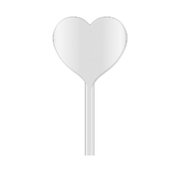 COCKTAIL STIRRER 190mm SPATULA END - Transparent / 