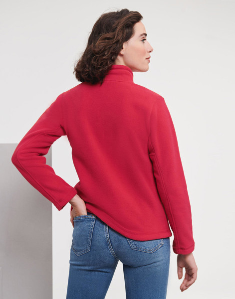 Ladies' Full Zip Outdoor Fleece - Black / 2XL