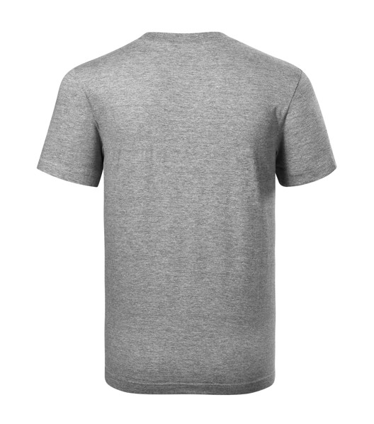Tričko Unisex Rimeck® Recall - Tmavě Šedý Melír / S