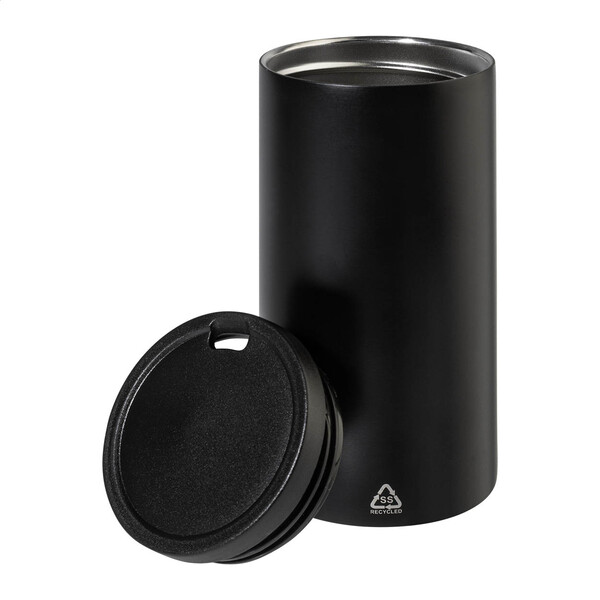 2In1 Rss Bottle And Cup Parbat - Black
