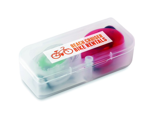 2 bicycle lights in PP box Bylux
