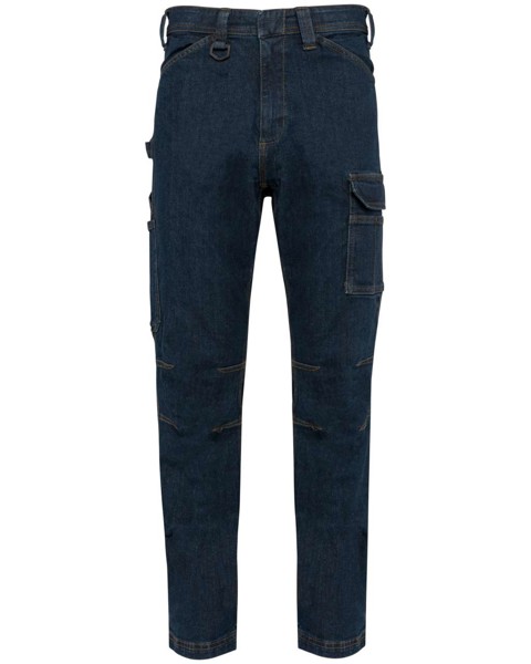 Men's Multipocket Denim Trousers - 36