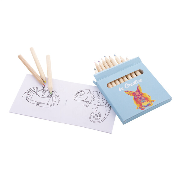 Custom Colouring Set Coloxil 12 - Animals